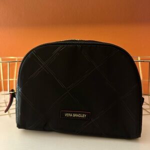 VERA BRADLEY Black Patterned Makeup Pouch(NWOT)